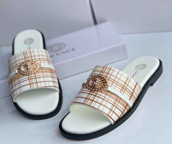 sandale Versace à Carreaux