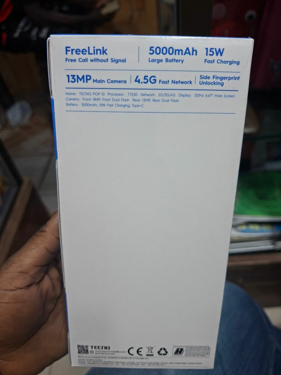 Tecno Pop 10 Smartphone 64GB