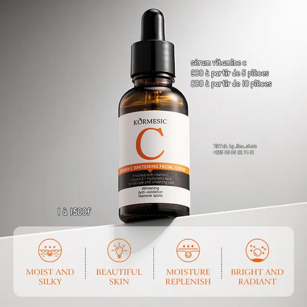 Sérum visage a la vitamine C