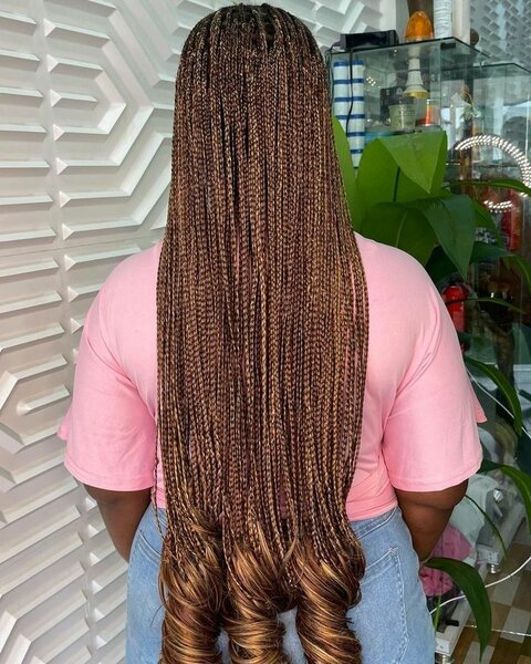 French /spiral curls