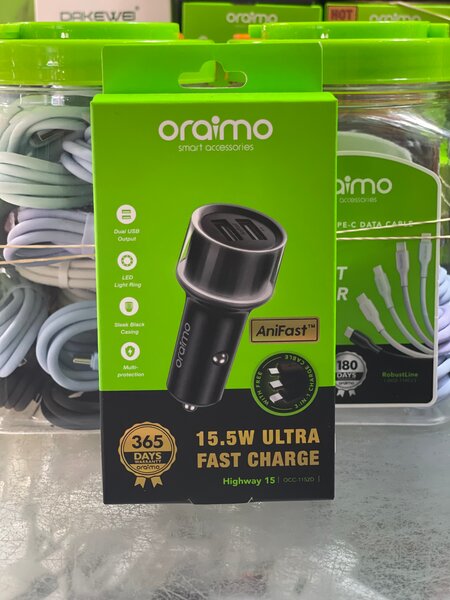 Chargeur de Voiture Ultra Rapide 15.5W