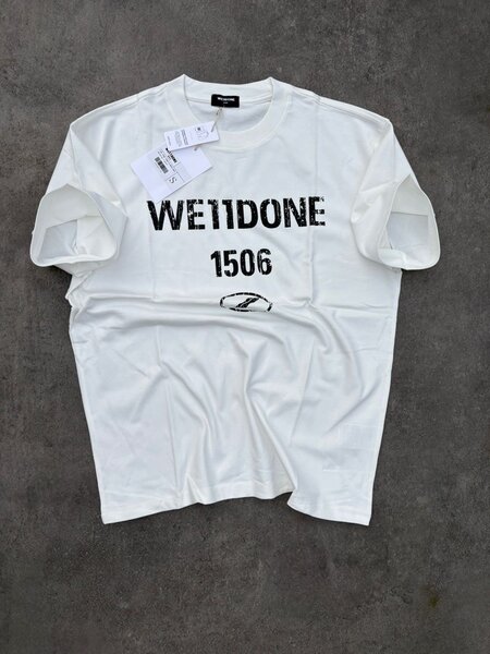 T-shirt unisexe blanc moderne