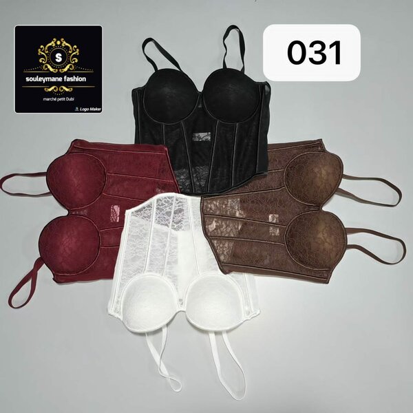 Soutien-gorge bustier en dentelle