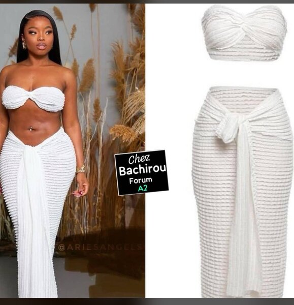 Élégante pour la plage