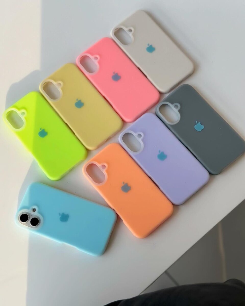 Coques en silicone pour iPhone