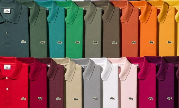 Polo Lacoste en couleur