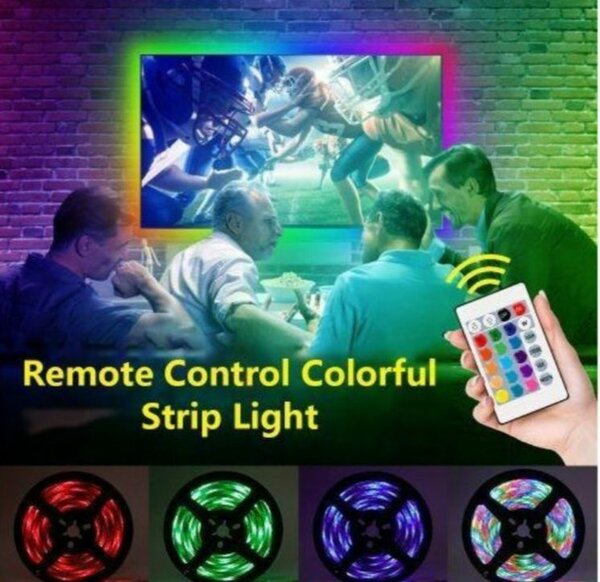 Bande LED RGB Télécommandé 5m