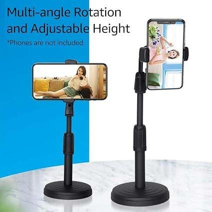 Desktop Mobile Stand - Adjustable Phone Holder for Work
