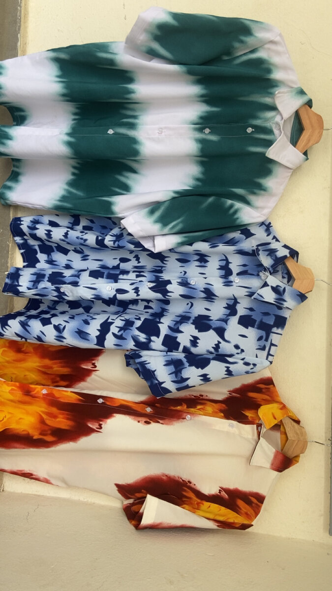 Chemises Colorées Unisexes