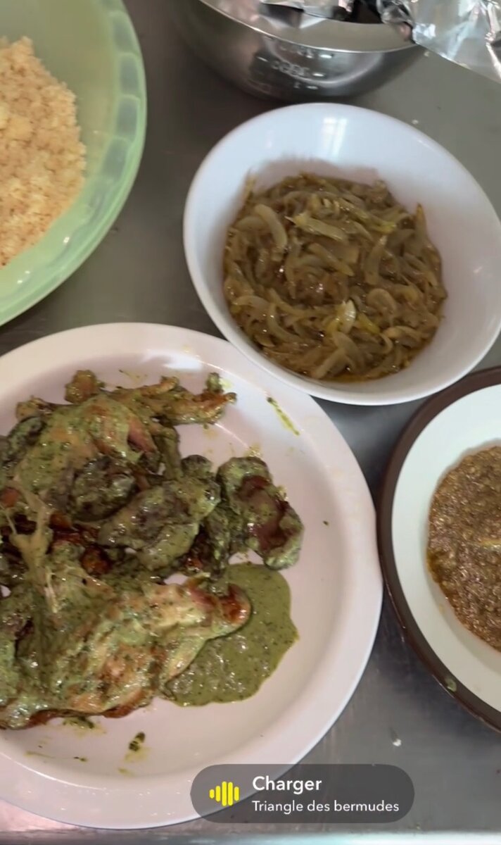 Poulet grillé savoureux