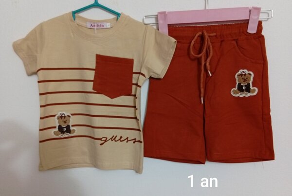 Ensemble bébé ourson 1 an