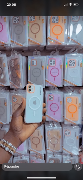 Coque iPhone MagSafe Colorée