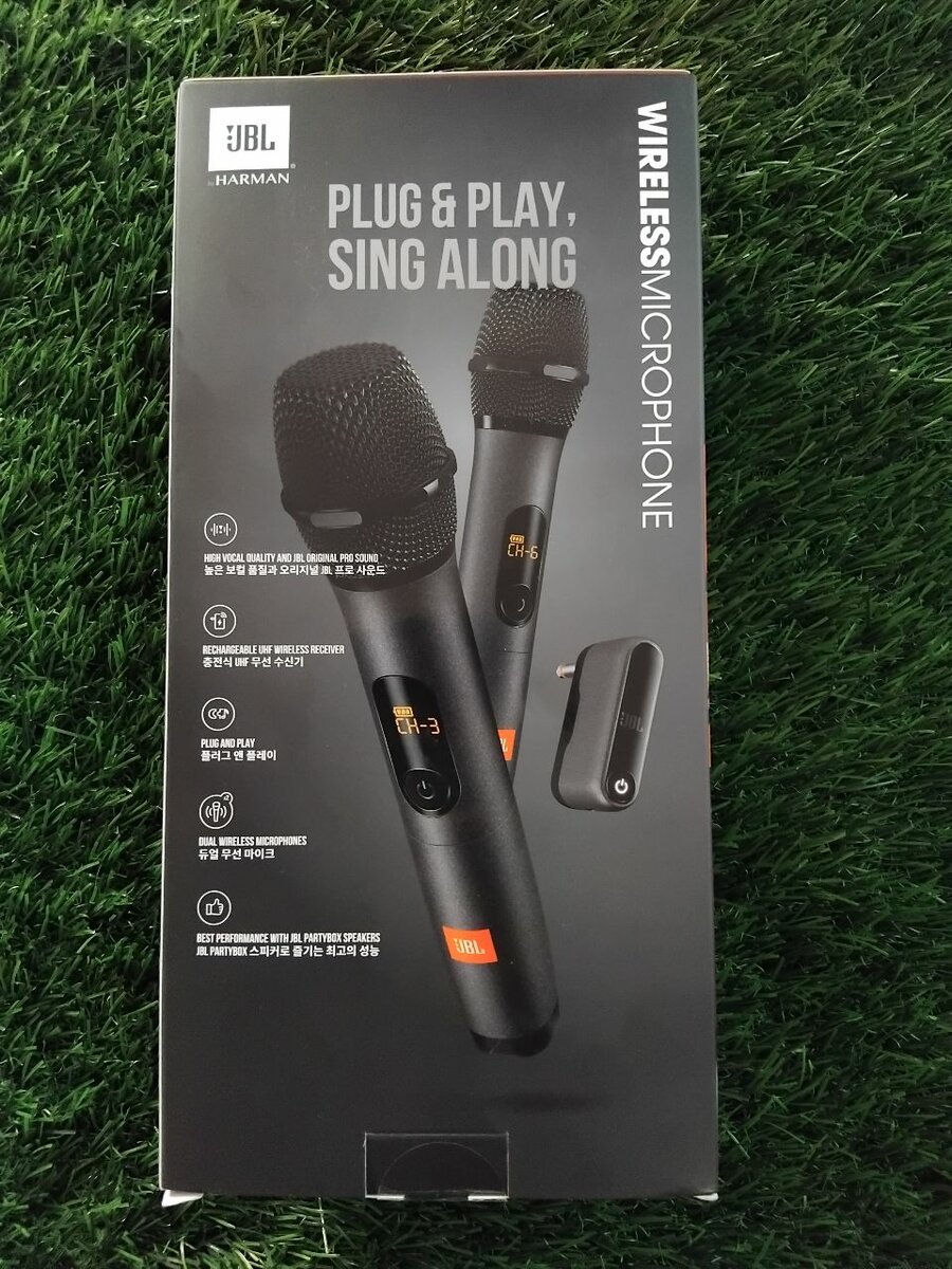 JBL wireless microphone