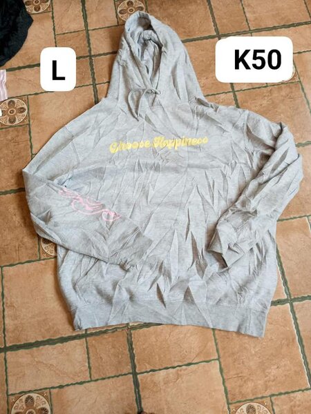 sweatshirt grey size l