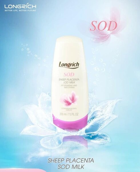 Lait SOD Placenta Mouton Longrich 200ml