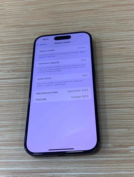 *15 PRO 256GIGA ÉTAT 10/10 dos