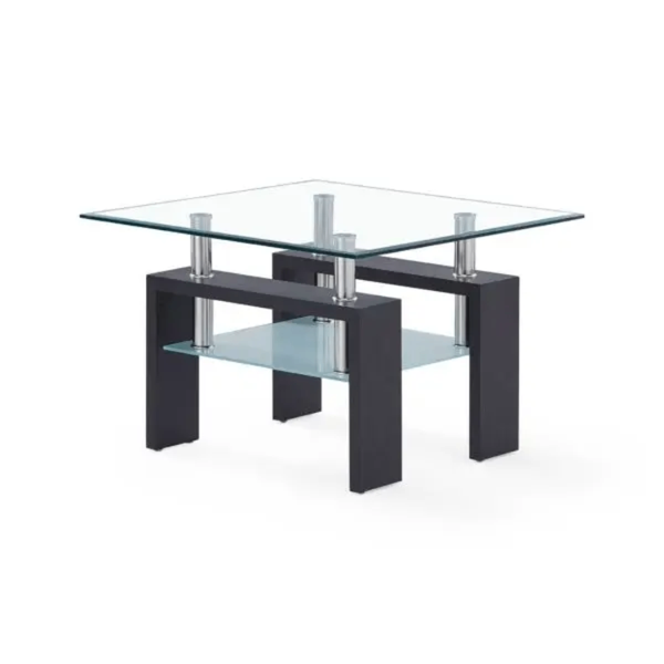 Table basse moderne en verre