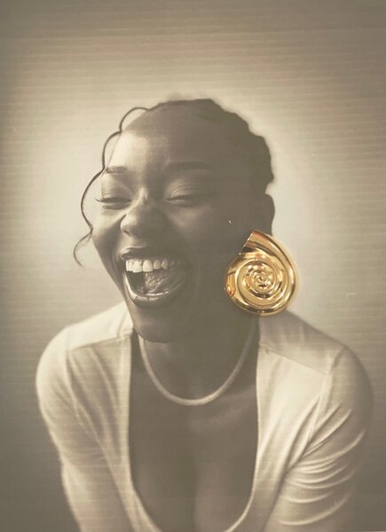 Boucles d'oreilles spiralées dorées