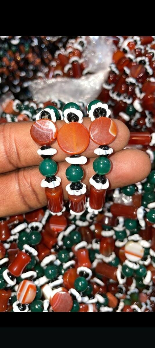 Bracelets en perles ethniques colorées