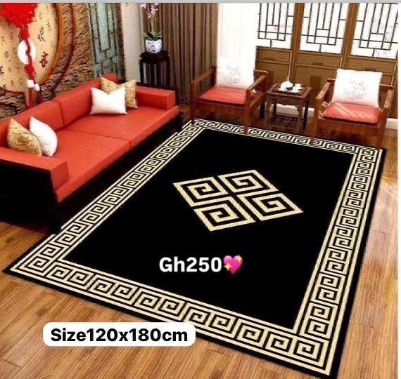 Beautiful and cozy patterned carpet