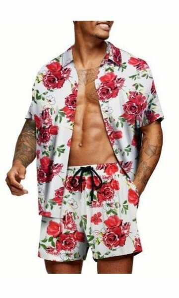 Chemise +Culotte Hawaïenne