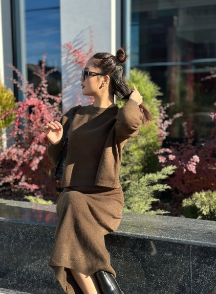 двойка коричневая