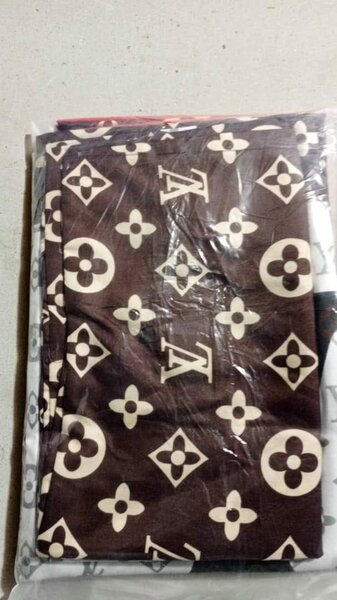 100% cotton sheets with print. Double size 