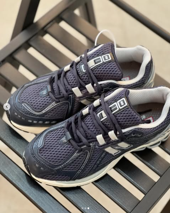 Кроссовки NB 1906 темно-синие,текстильные