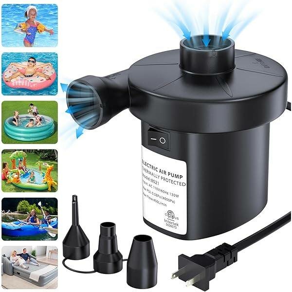 Pompe à air électrique multifonction