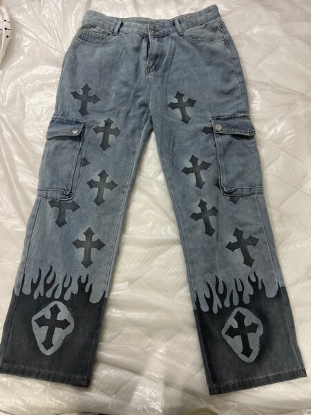 Jeans croix