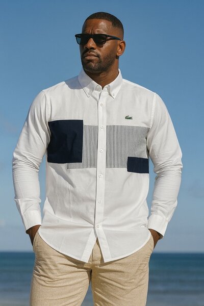 Chemise Homme Élégante en Coton