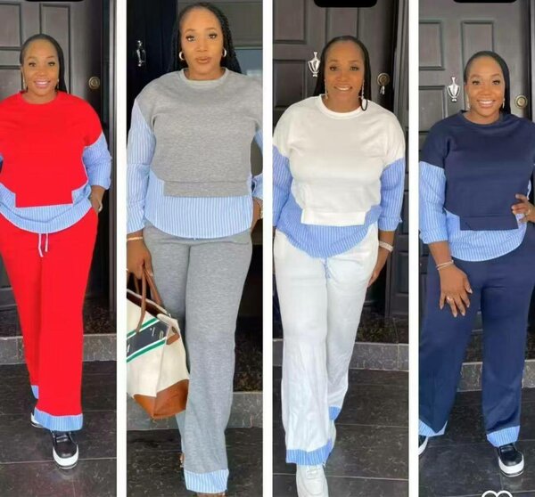 Women's Casual Layered Tracksuit