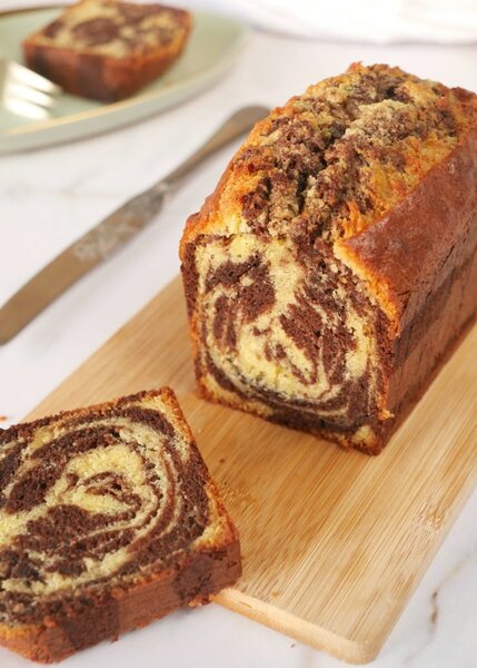 Cake marbré moelleux