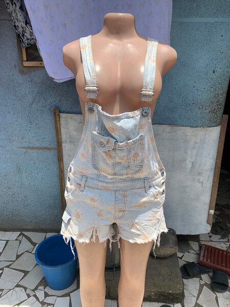 Salopette en Jean Décontractée