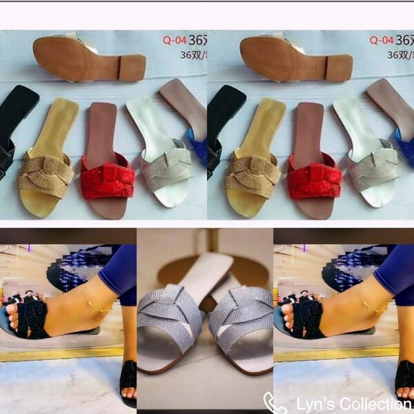 Sandales plates élégantes