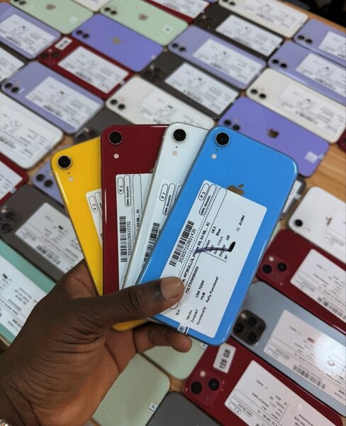 Smartphones multicolores