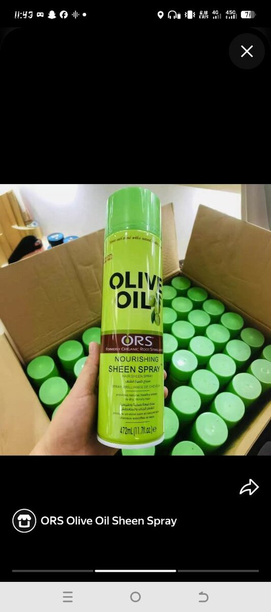 ORS Olive Oil Sheen Spray
