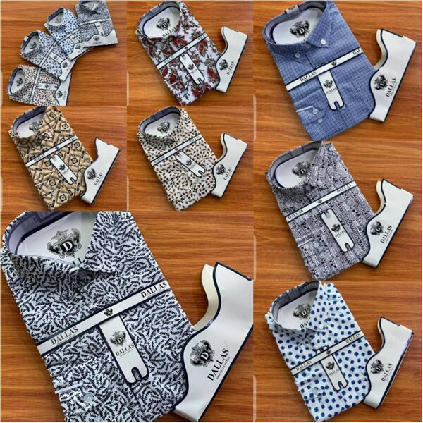 Plain colored short and long sleeves shirts