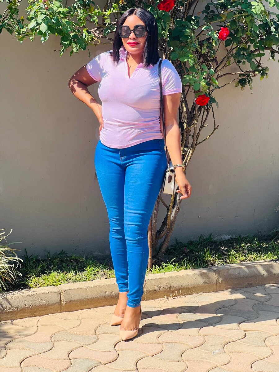 Skinny jeans /body top