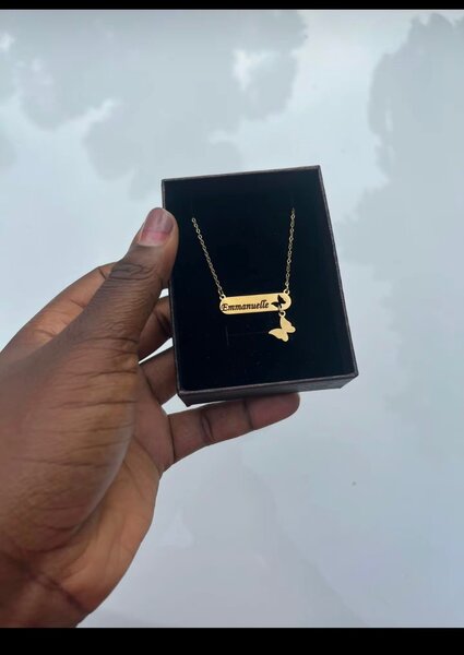 Collier personnalisé cœur