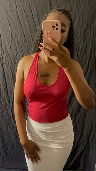 Haut sans manches rouge