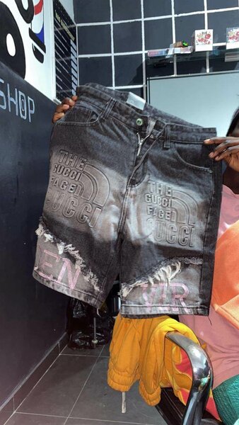 Shorts en jean décontracté