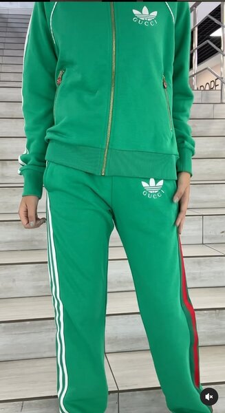 Спортивный костюм женский Adidas x Gucci 🌟