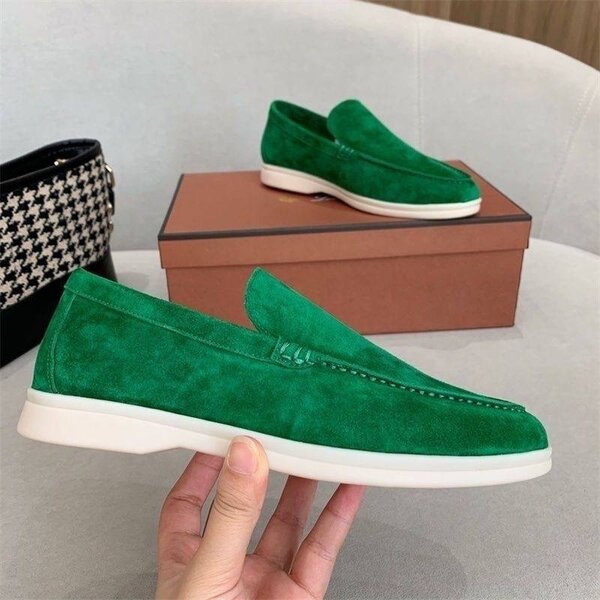 Mocassins en daim élégants