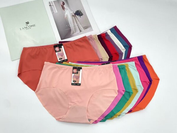 Culottes colorées en microfibre