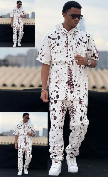 Ensemble streetwear à imprimé