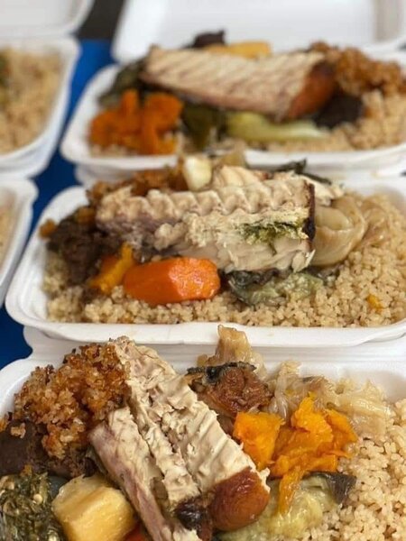 Tchep blanc au poisson