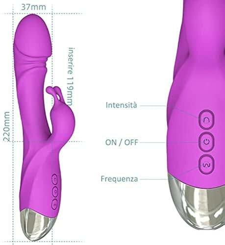 Vibro étanche 2 stimulatons...