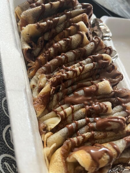 20 Crêpes sucrée au chocolat