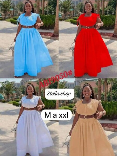 Robe Longue Élégante Taille M à XXL